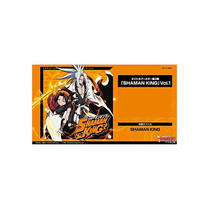 BUSHIROAD - Cardfight!! Vanguard overDress -Title Booster Vol.3 - SHAMAN KING vol.1 VG-D-TB03 BOX