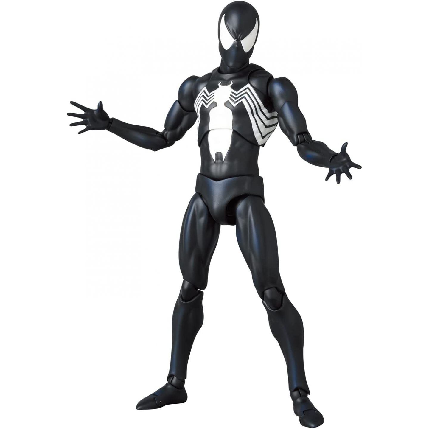 MEDICOM TOY - MAFEX No.168 Spider-man Black Costume (Comic Ver.) Figure