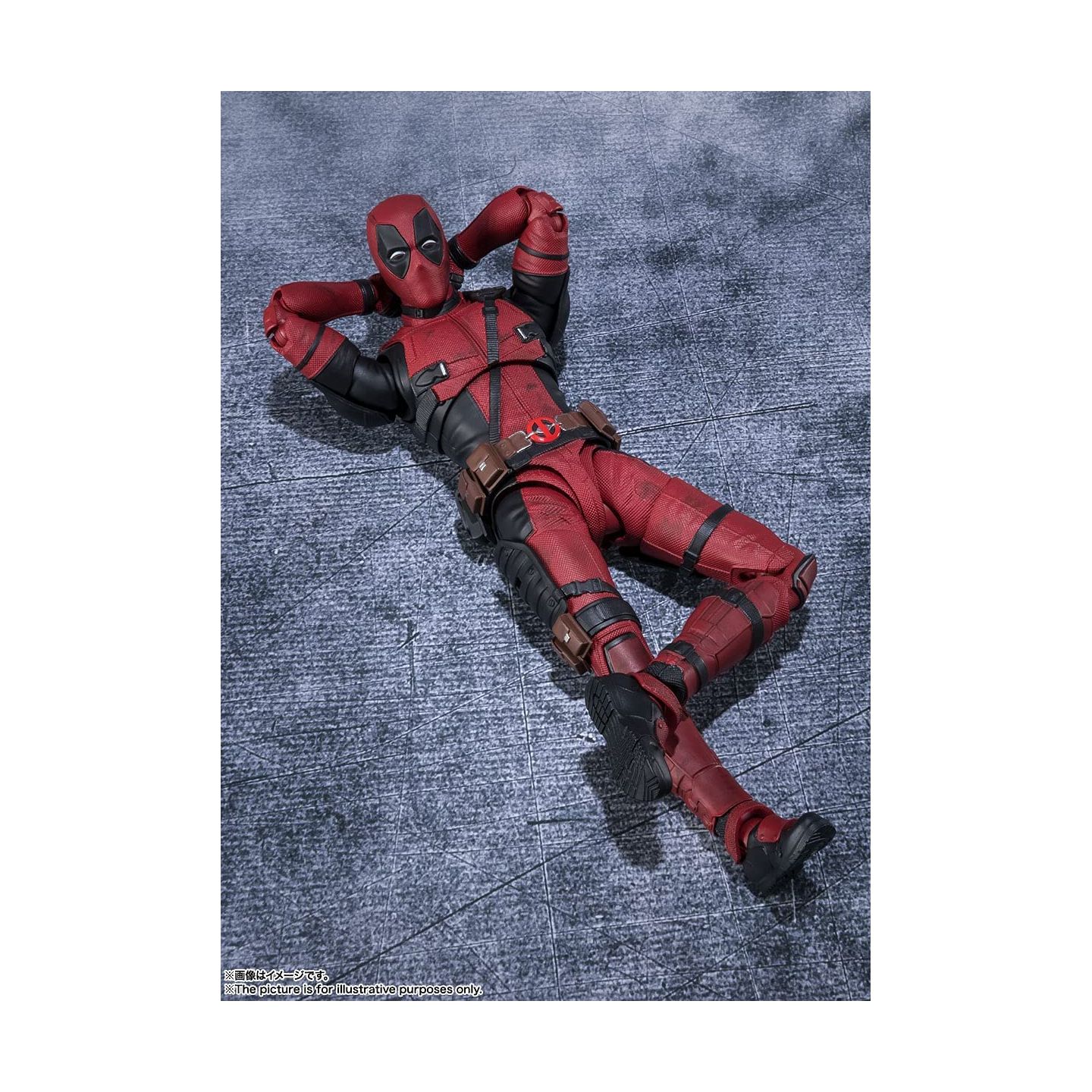 BANDAI S.H.Figuarts Marvel Universe Deadpool Action Figure JAPAN