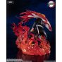 BANDAI Figuarts Zero Demon Slayer (Kimetsu no Yaiba): Mugen Ressha - Rengoku Kyojuro Flame Pillar Figure