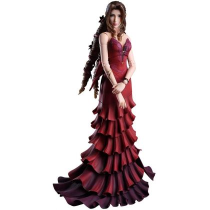 SQUARE ENIX - Final Fantasy VII REMAKE Play Arts Kai - Figurine d'Aerith Gainsborough Dress Version