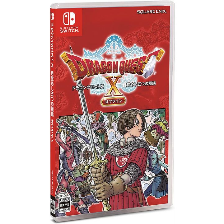 SQUARE ENIX - Dragon Quest X: Mezameshi Itsutsu no Shuzoku Offline for Nintendo Switch