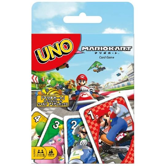 MATTEL - Jeu de Cartes UNO Mario Kart GWM70