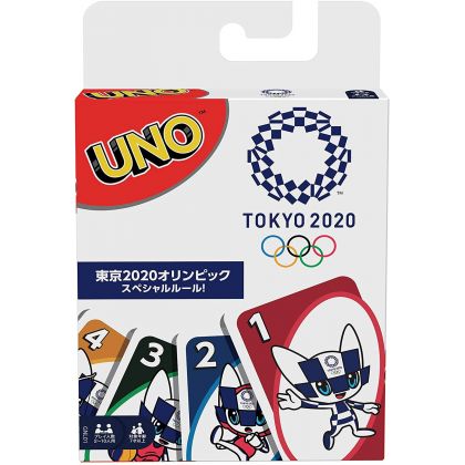 MATTEL - Jeu de Cartes UNO Tokyo Olympic Games 2020 GNL01