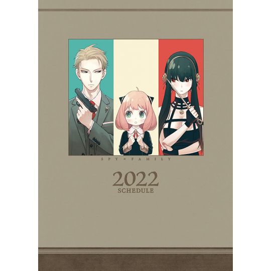 ENSKY - SPY×FAMILY - Schedule Book 2022