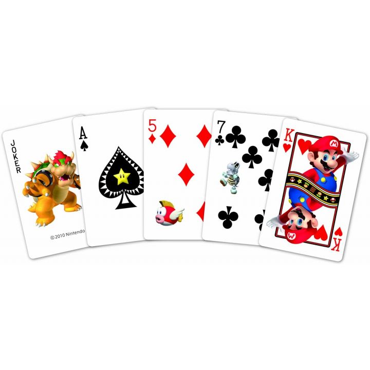 NINTENDO - Mario Trump Playing Cards NAP-03 Neon Version