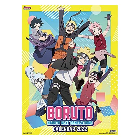 ENSKY - BORUTO Naruto Next Generations - Comic Calendar 2022 CL-21