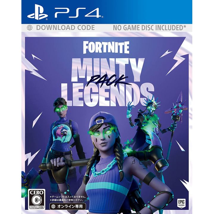 EPIC GAMES - Fortnite: Minty Legends Pack for Sony Playstation PS4