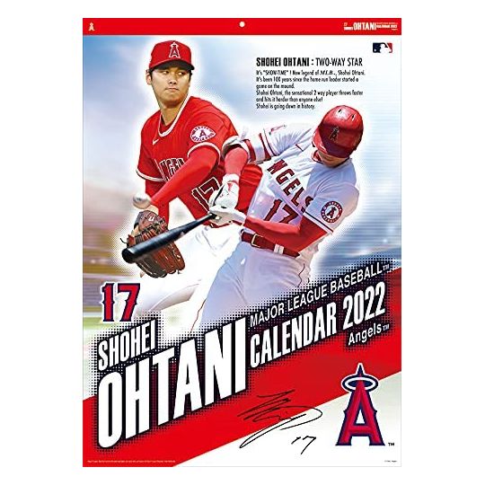 ENSKY - Shohei Ohtani - Baseball Calendar 2022 CL-556