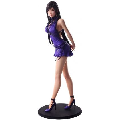 SQUARE ENIX - Final Fantasy VII REMAKE Static Arts - Tifa Lockhart Dress Version Figure