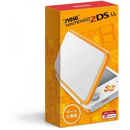 NINTENDO - New Nintendo 2DS LL White x Orange
