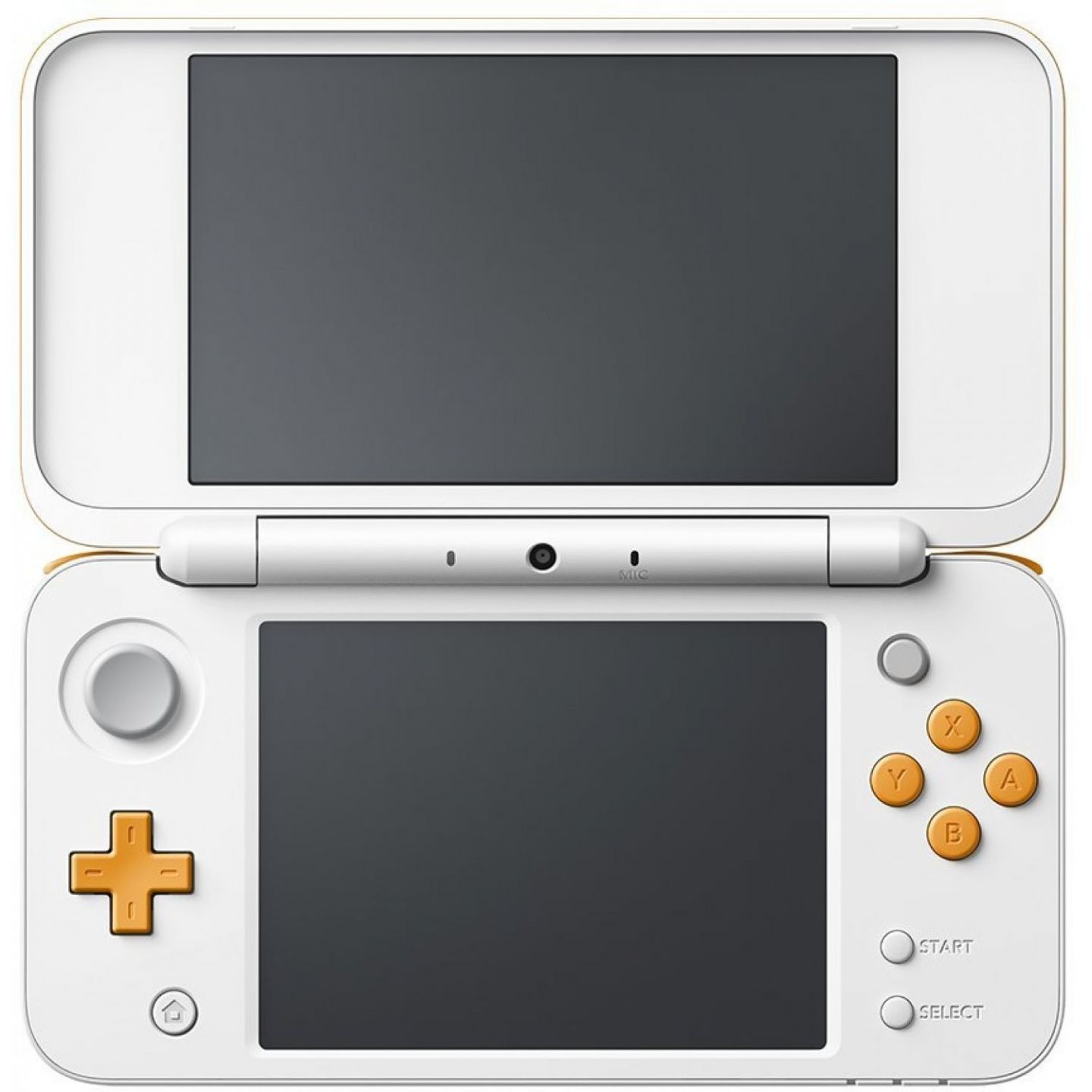 New Nintendo 2DS LL White x Orange