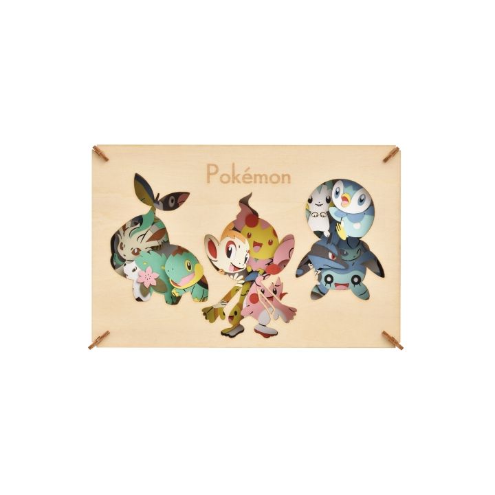 ENSKY - Paper Theater Wood Style - POKEMON Types PT-WL15