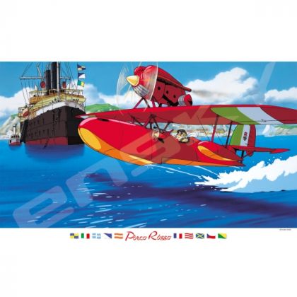 ENSKY - GHIBLI Porco Rosso - 1000 Piece Jigsaw Puzzle 1000-273