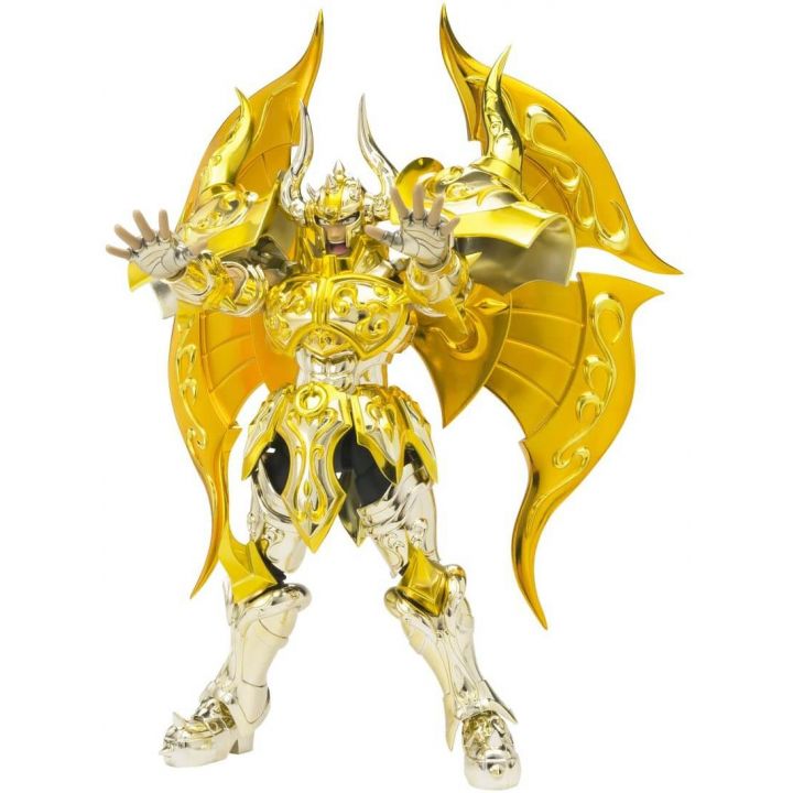 BANDAI Saint Seiya Myth Cloth EX Taurus Aldebaran Figure (God Cloth)