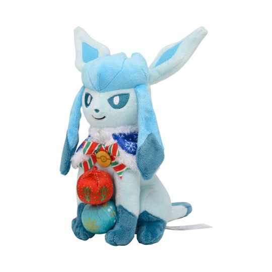 Pokemon Center Original Plush - Pokémon Christmas in the Sea - Glacia (Glaceon)