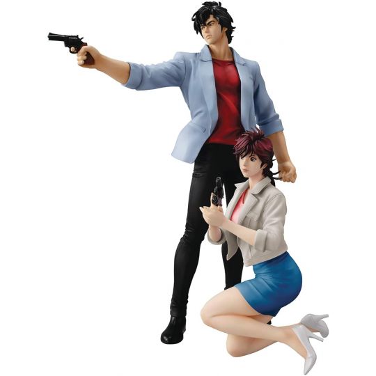 MEGAHOUSE G.E.M. Series - City Hunter Shinjuku Private Eyes - Ryo Saeba & Kaori Murakami Figure