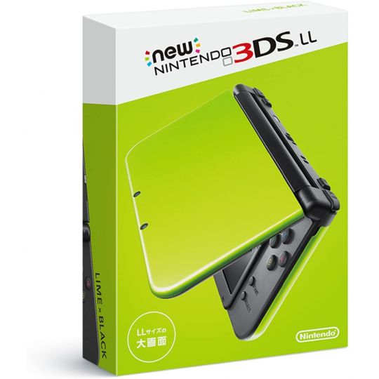 NINTENDO - New Nintendo 3DS LL Lime x Black