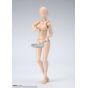 BANDAI SPIRITS - S.H.Figuarts Body-chan -Kentaro Yabuki- Edition DX Set (Pale Orange Color Ver.)