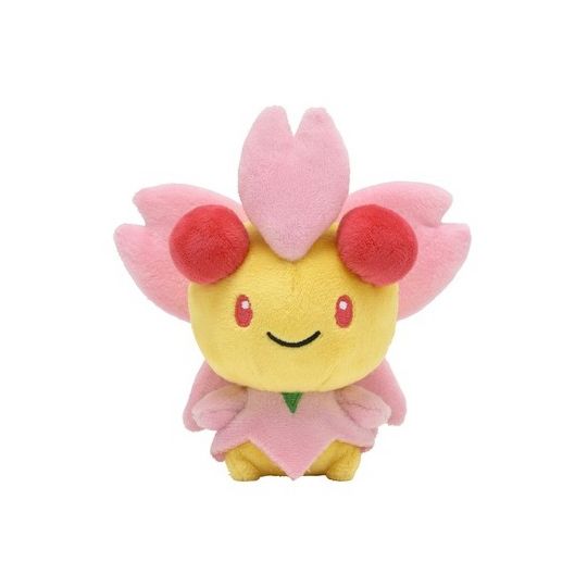 Pokémon Center Original Plush Pokemon Fit Cherrim Posi Form (Ceriflor Temps Ensoleillé)