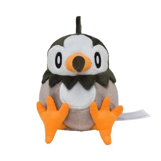 Pokémon Center Original Plush Pokemon Fit Mukkuru (Étourmi)