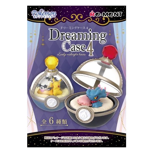 RE-MENT POKEMON -  Dreaming Case 4 Lovely Midnight Hours Collection Box