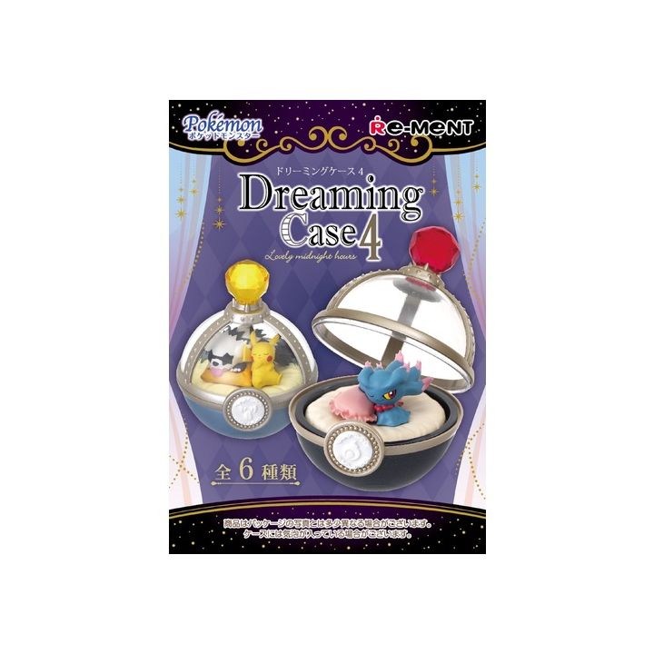 RE-MENT POKEMON -  Dreaming Case 4 Lovely Midnight Hours Collection Box