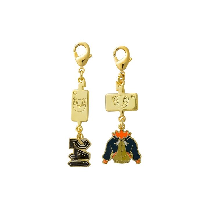 Pokemon Center Original - Raihan (Kibana) Zippers/Key Chains (set of 2)