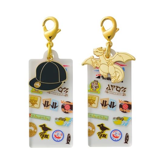 Pokemon Center Original - Leon (Dande) Zippers/Key Chains (set of 2)