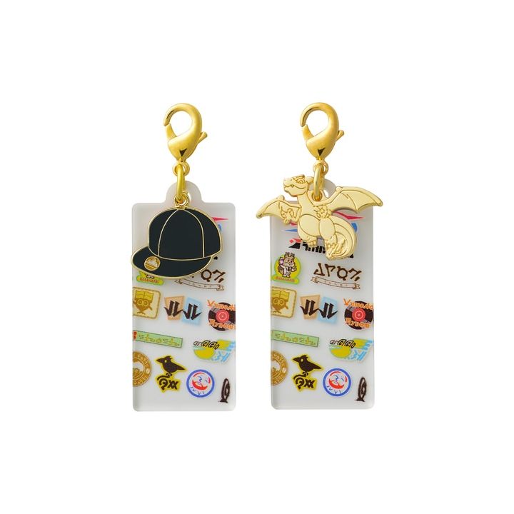 Pokemon Center Original - Porte-Clef/Tirettes de Fermeture Éclair Tarak (Dande) (set de 2)