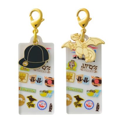 Pokemon Center Original - Leon (Dande) Zippers/Key Chains (set of 2)