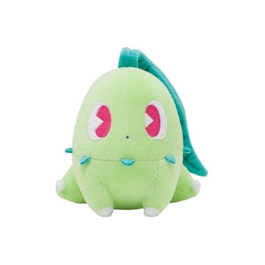 Pokémon Center Original - Plush Psycho Soda Refresh - Chicorita (Germignon)