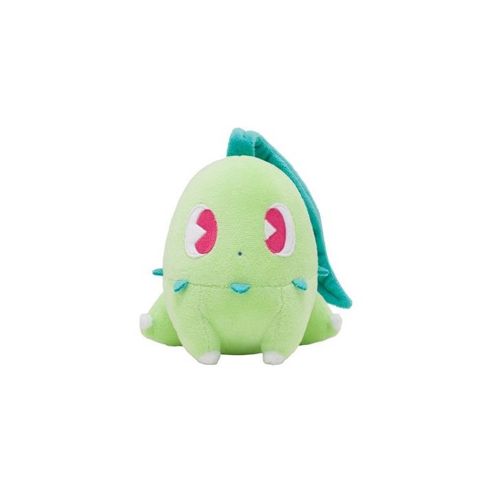 Pokémon Center Original - Plush Psycho Soda Refresh - Chicorita (Germignon)