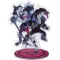 Pokemon Center Original - Piers & Obstagoon Acrylic Figure/Key Chains (Nezu & Tachifusaguma)