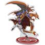 Pokémon Center Original - Porte-Clefs & Figurines Acryliques Tarak & Dracaufeu (Dande & Lizardon)