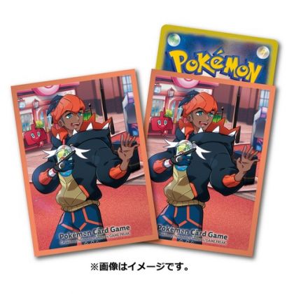 Pokémon Center Original - Card Game Deck Shield - Raihan (Kibana)