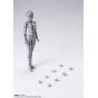 BANDAI SPIRITS - S.H.Figuarts Body-chan - Wire Frame (Gray Color Ver.) Figure