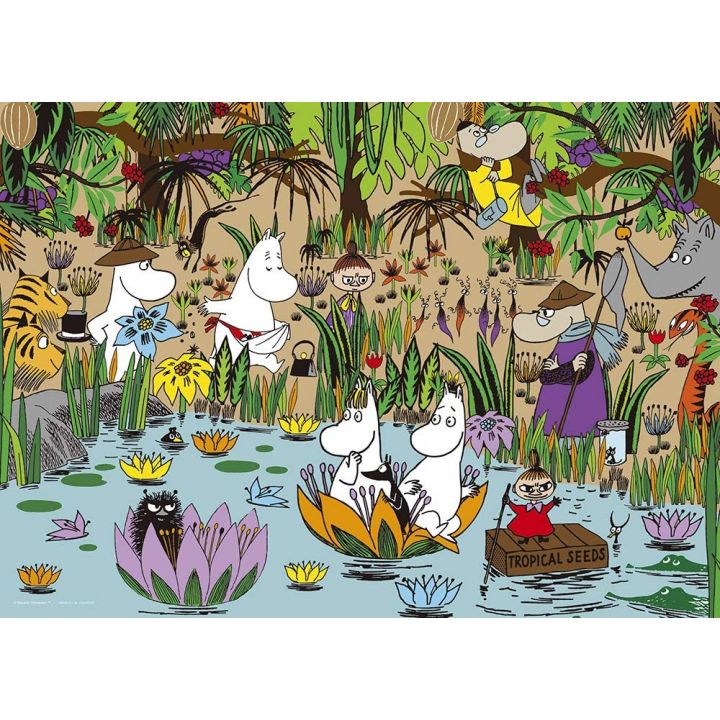 YANOMAN - MOOMIN Jigsaw Puzzle 500 pièces 05-1029