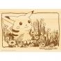 ENSKY - POKEMON Pikachu & Fleurs - Wood Jigsaw Puzzle 208 pièces 208-W101