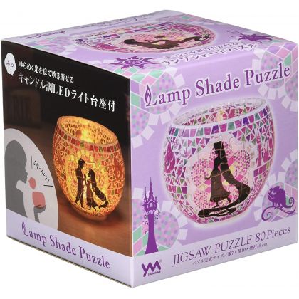 YANOMAN - DISNEY Raiponce - Lampe Puzzle Mosaïques 80 pièces 2201-39