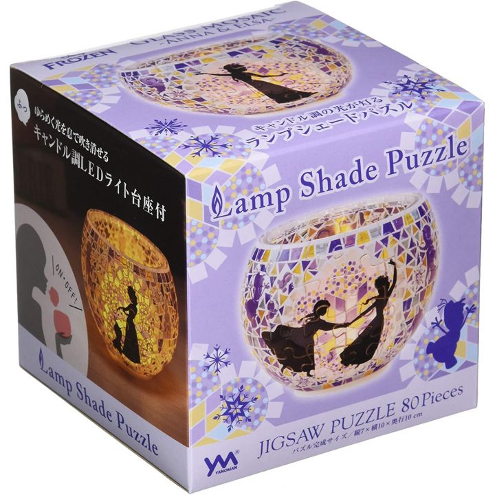 YANOMAN - DISNEY La Reine des Neiges - Lampe Puzzle 80 pièces 2201-40