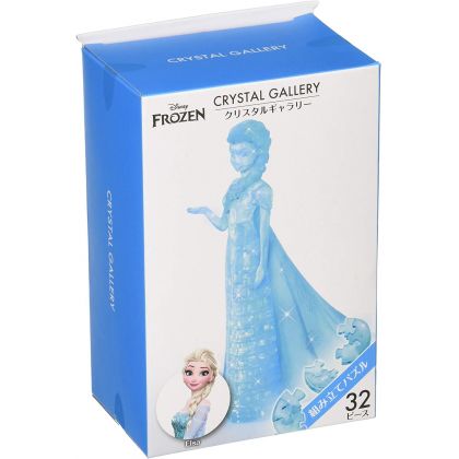 HANAYAMA - DISNEY Frozen: Elsa - 32 Piece Crystal Jigsaw Puzzle