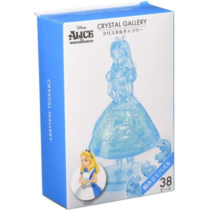 HANAYAMA - DISNEY Alice in Wonderland: Alice - 38 Piece Crystal Jigsaw Puzzle