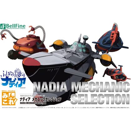 BELLFINE - Nadia: The Secret of Blue Water - Nadia Mechanic Selection Set Plastic Model Kit