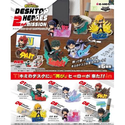 RE-MENT Boku no Hero Academia Desktop Heroes 2nd MISSION (BOX)