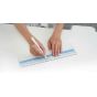 RAYMAY FUJII - Transparent Graph Ruler 36 cm AJH408
