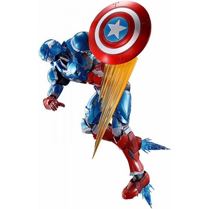 BANDAI S.H.Figuarts Marvel - Captain America (Tech on Avengers) Figure