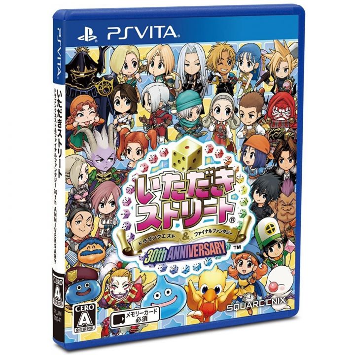 Itadaki Street Dragon Quest & Final Fantasy 30th Anniversary PS Vita SONY PLAYSTATION