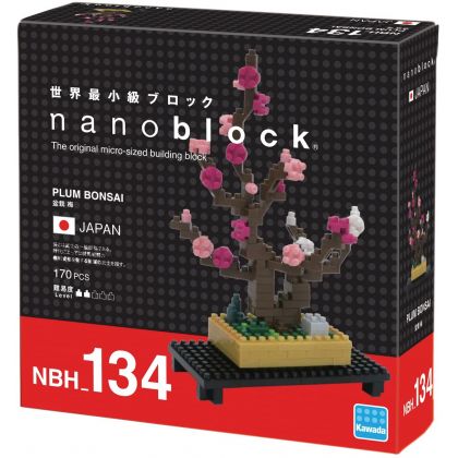 KAWADA - Nanoblock Bonsai Plum Tree NBH-134