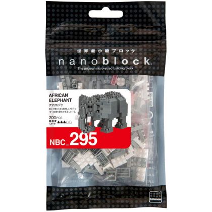 KAWADA - Nanoblock Elephant NBC-295